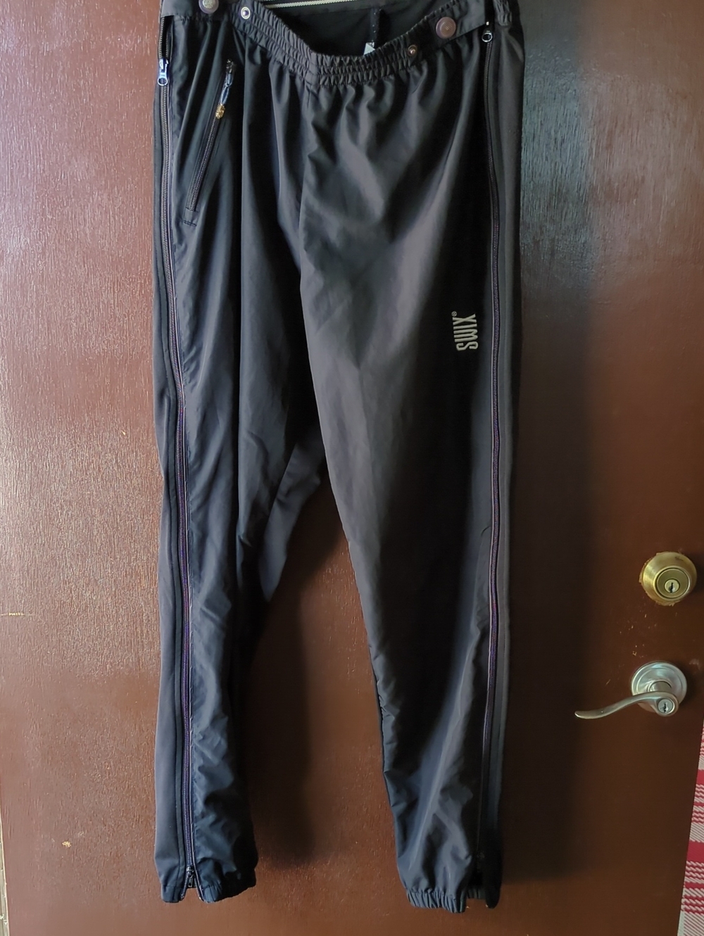 SWIX Women's Athletic Runners/Ski Pants with Zip Pockets, Waist To Ankle Size M